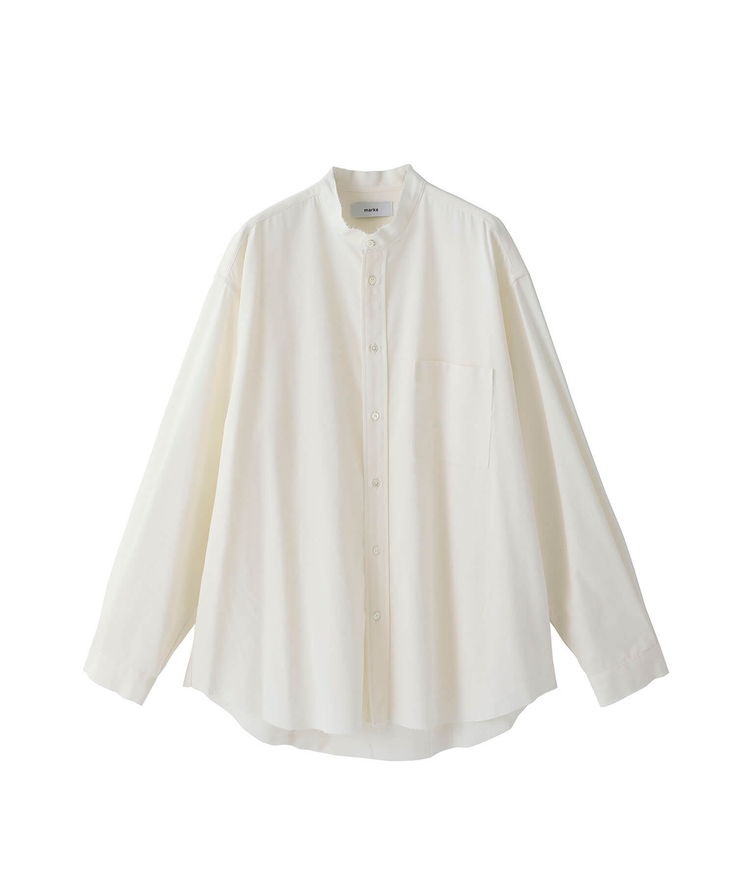 EX.BAND COLLAR SHIRT L/S