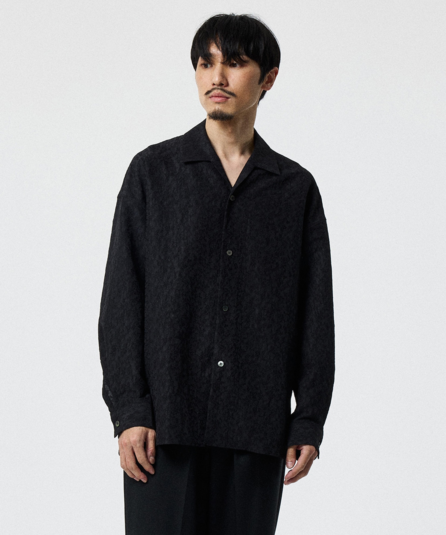 FLOWER JACQUARD SHIRTS STUDIOUS