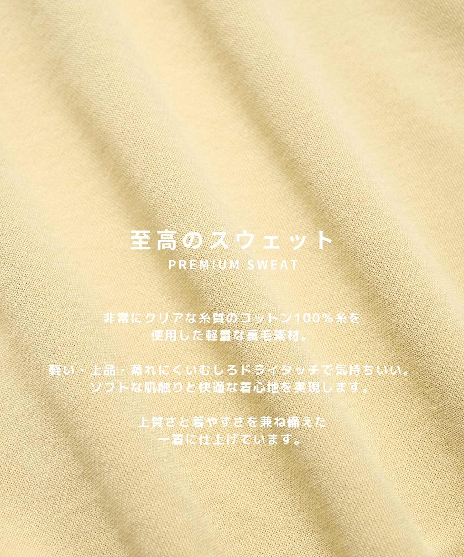 Light Clear Sweatshirt STUDIOUS