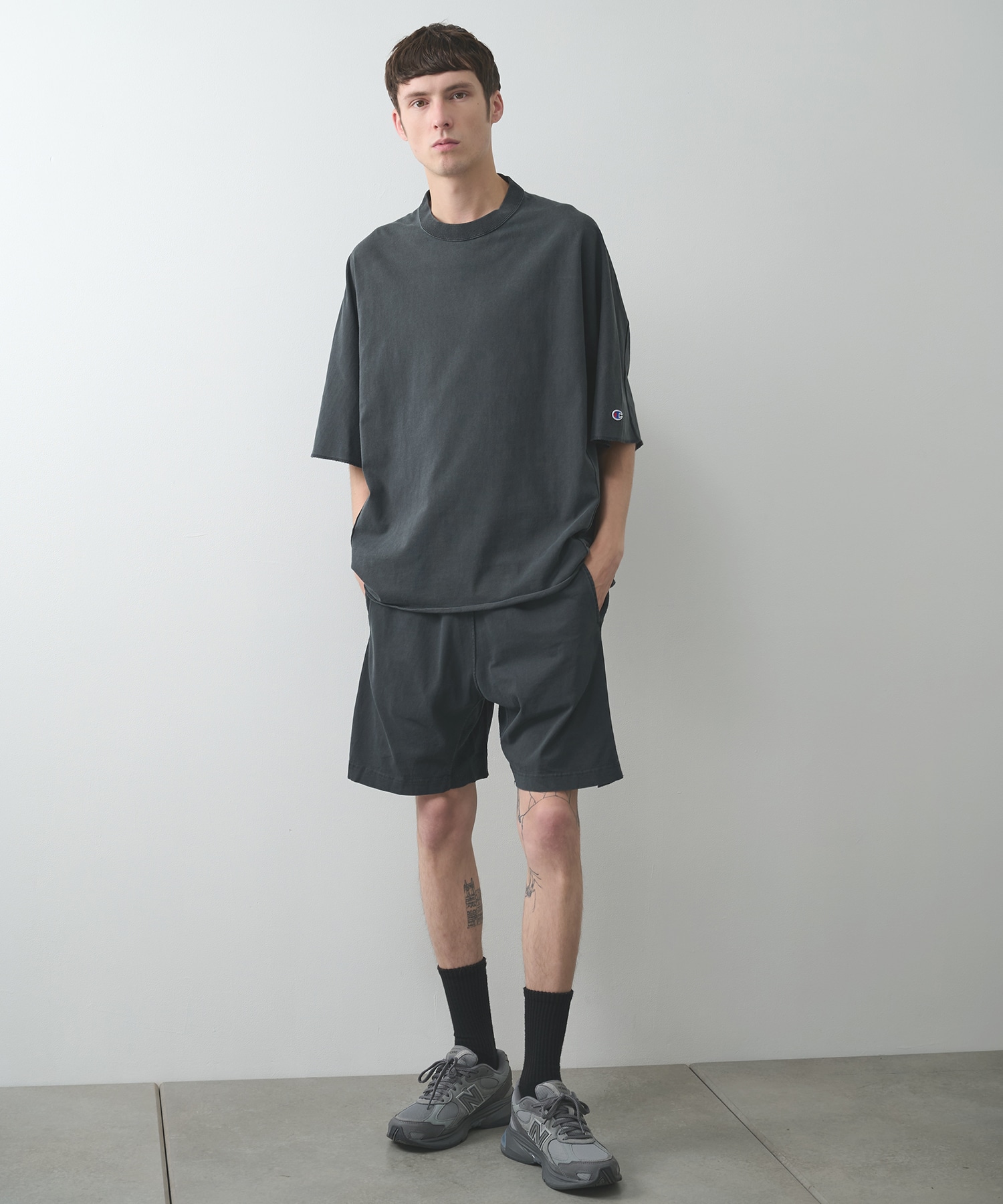 N.HOOLYWOOD × Champion / T-SHIRT N.HOOLYWOOD
