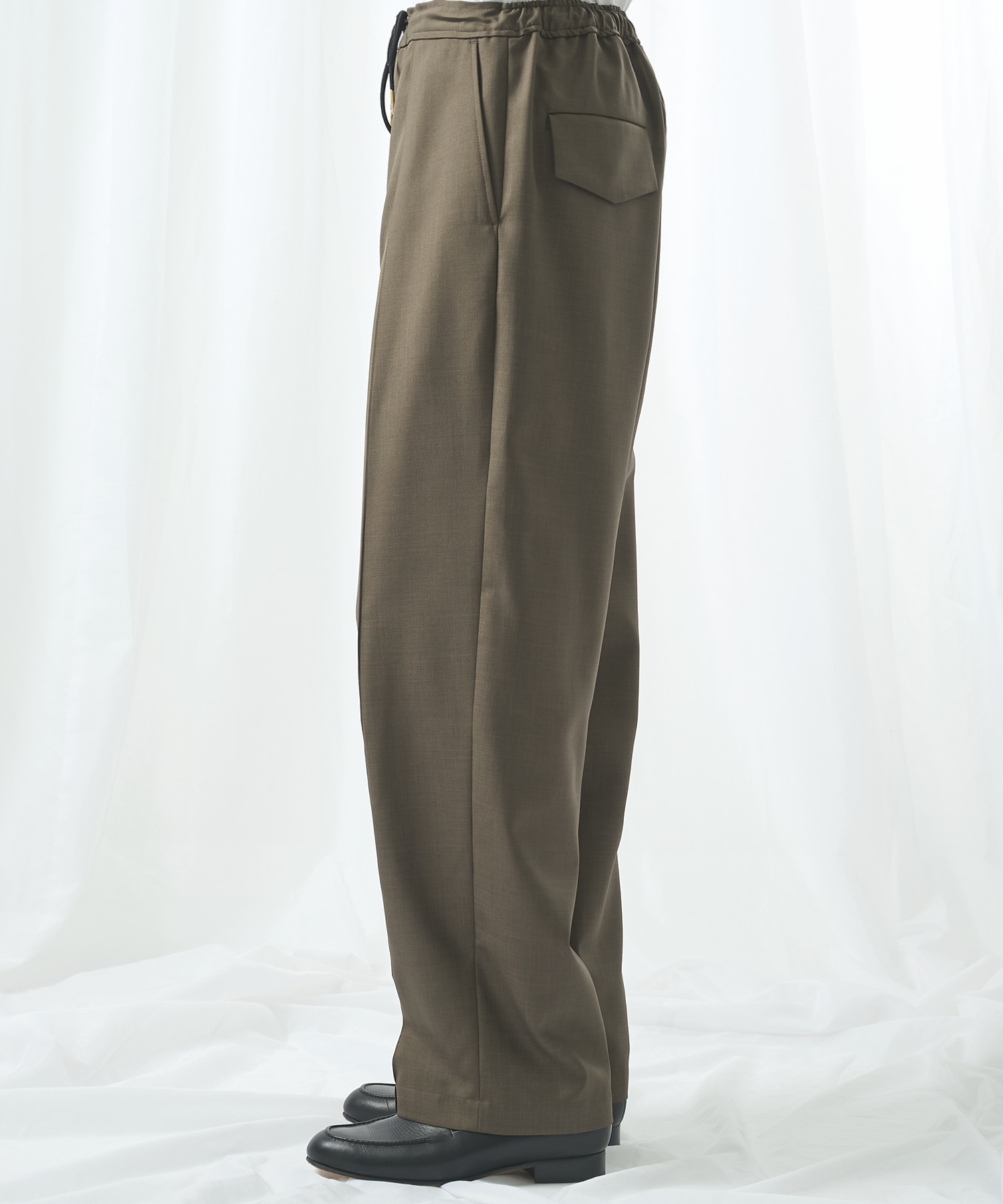 別注 Gabardine Pin Tuck Pant CULLNI