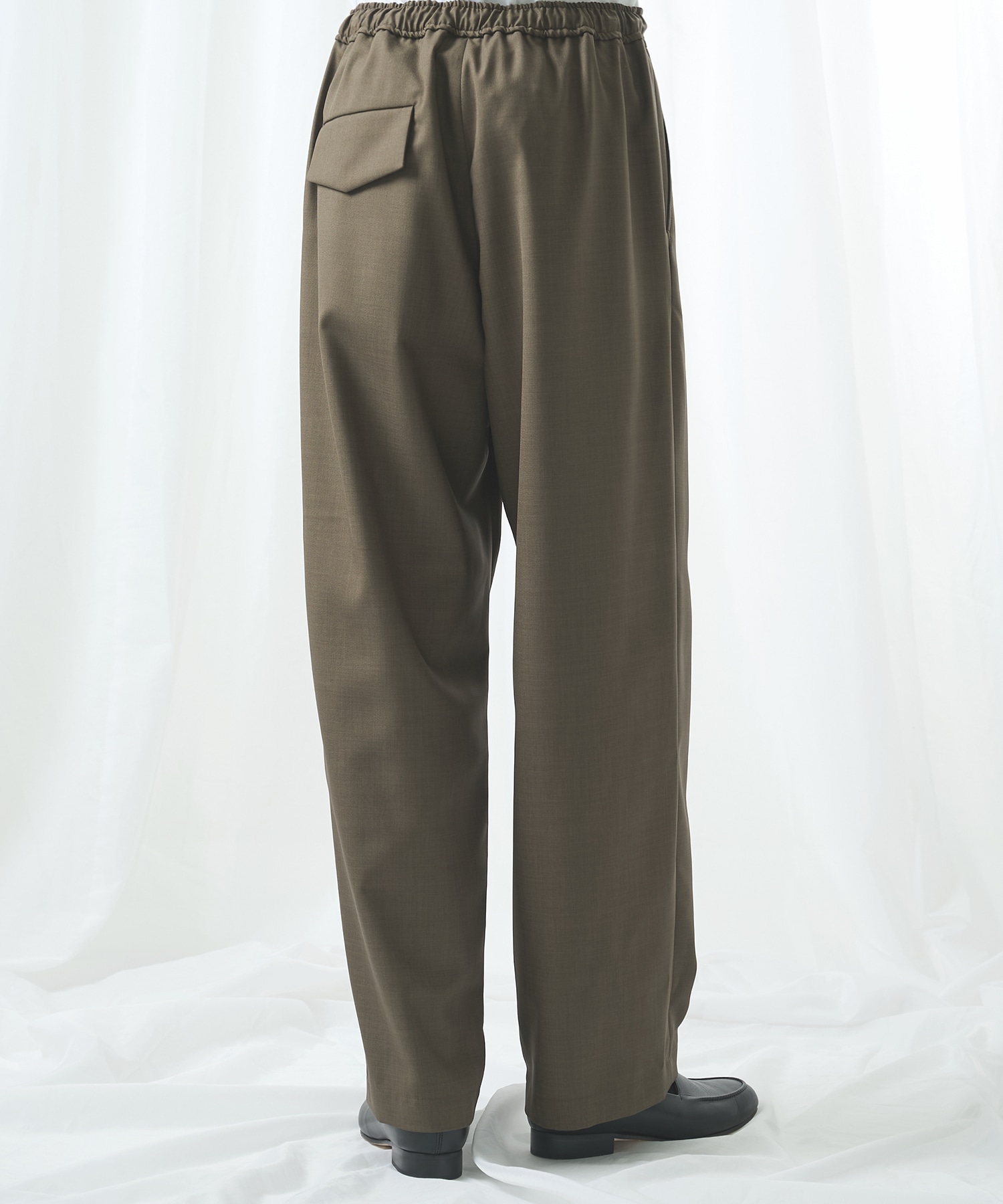 別注 Gabardine Pin Tuck Pant CULLNI