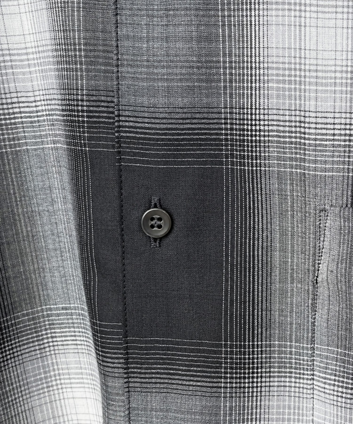 Fine Wool Smooth Check Shirts STUDIOUS