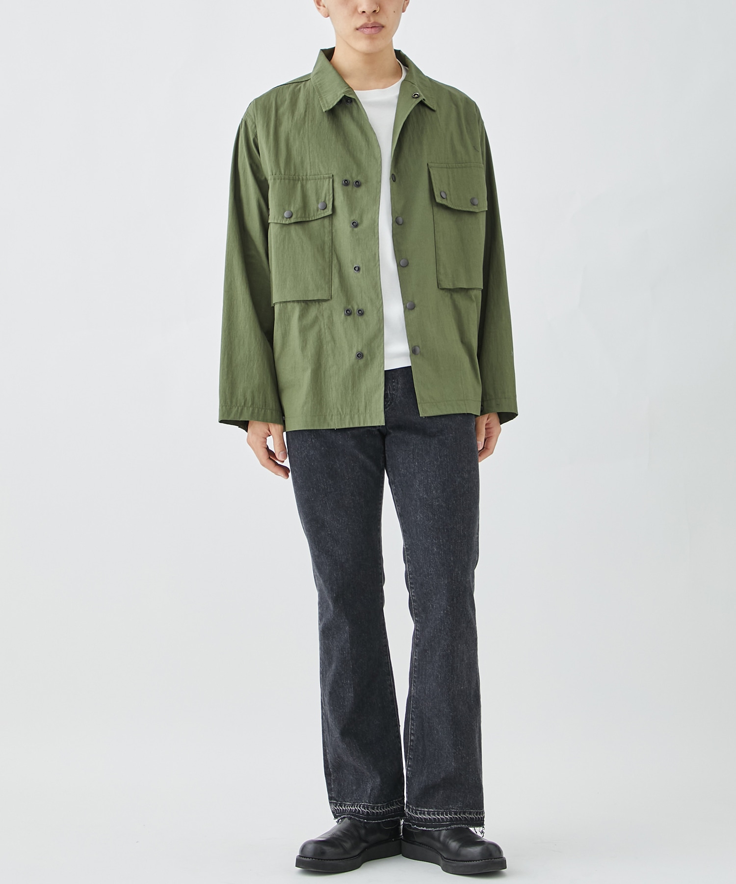 USED FLARE DENIM PANTS JieDa