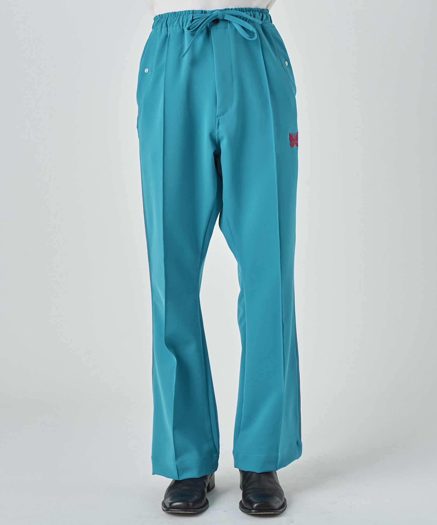 Piping Cowboy Pant - PE/PU Double Cloth NEEDLES