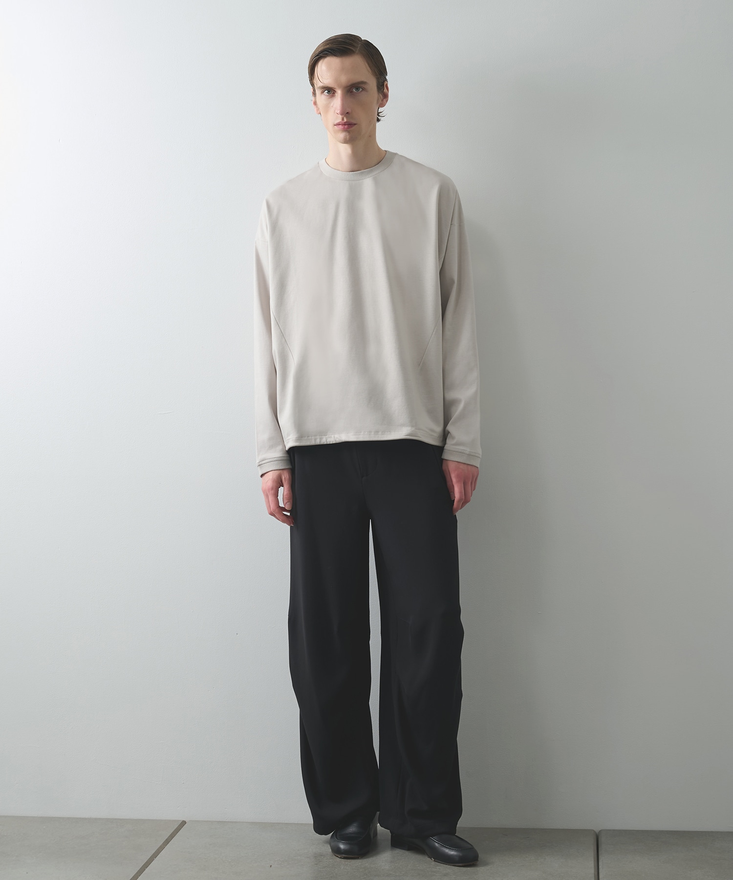 ESSENTIAL RELAX WIDE PANTS STUDIOUS
