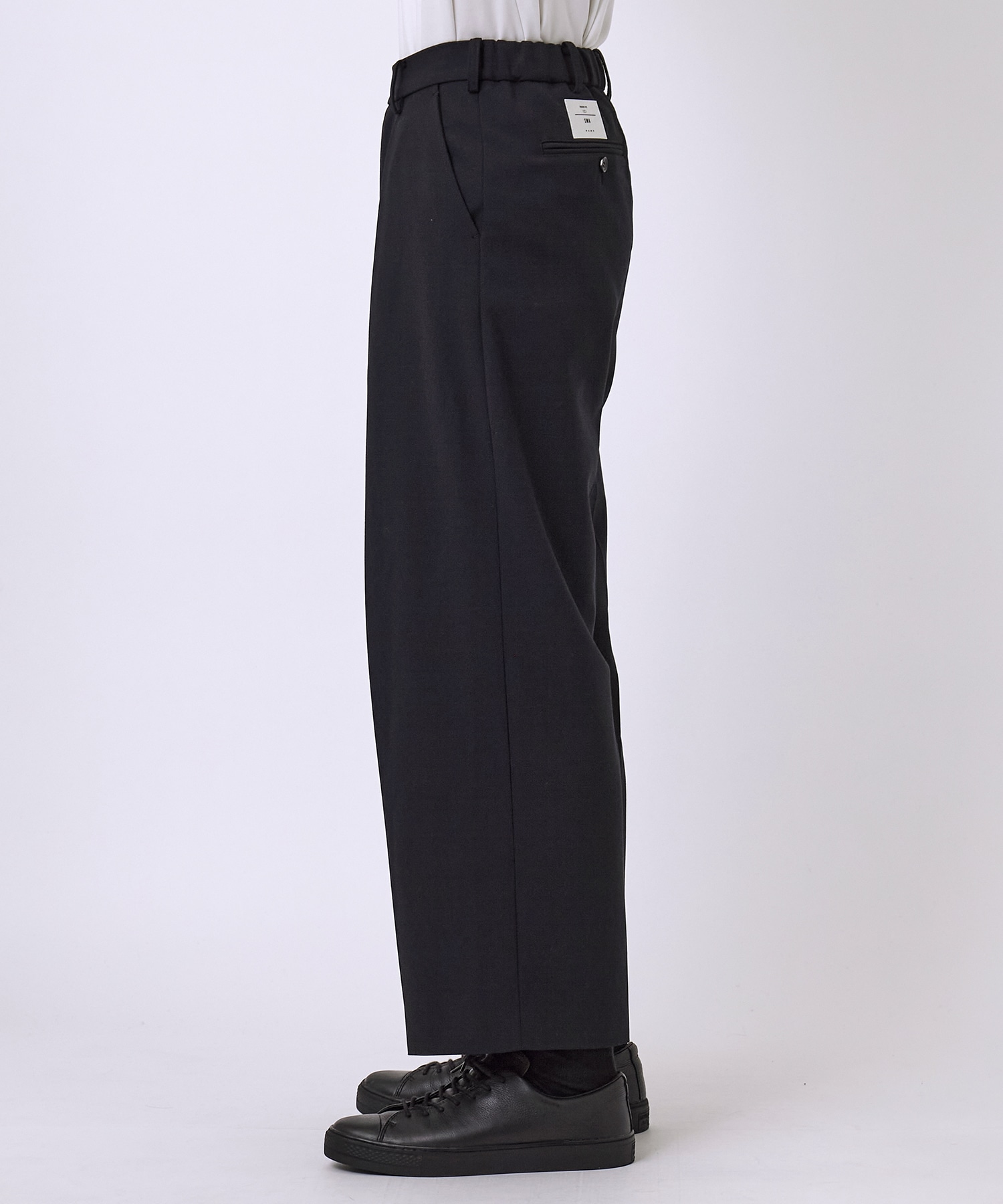 VINTAGE WOOL ONE TUCK WIDE 35SLACKS Name.
