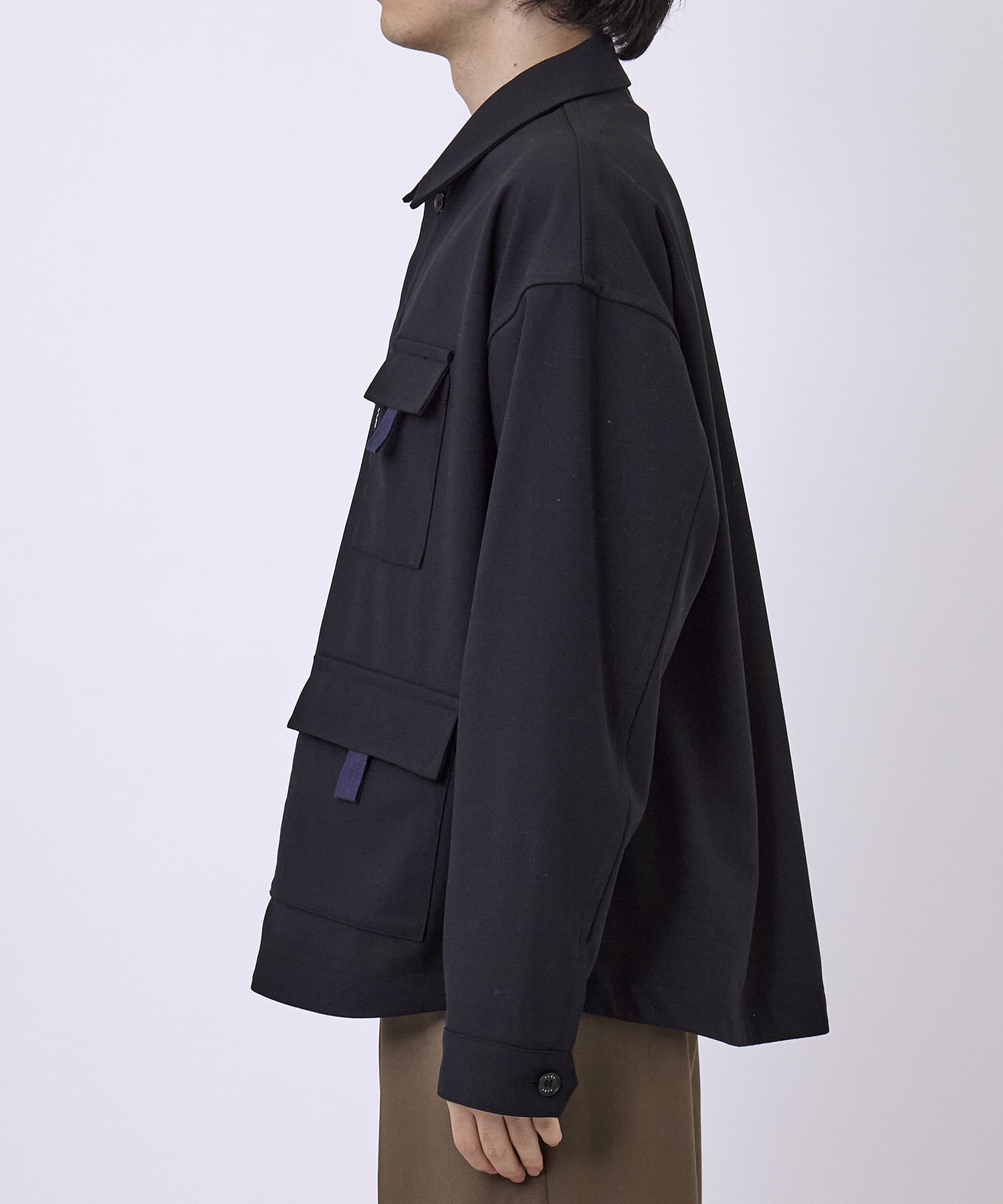VINTAGE WOOL BDU SHIRT JACKET Name.