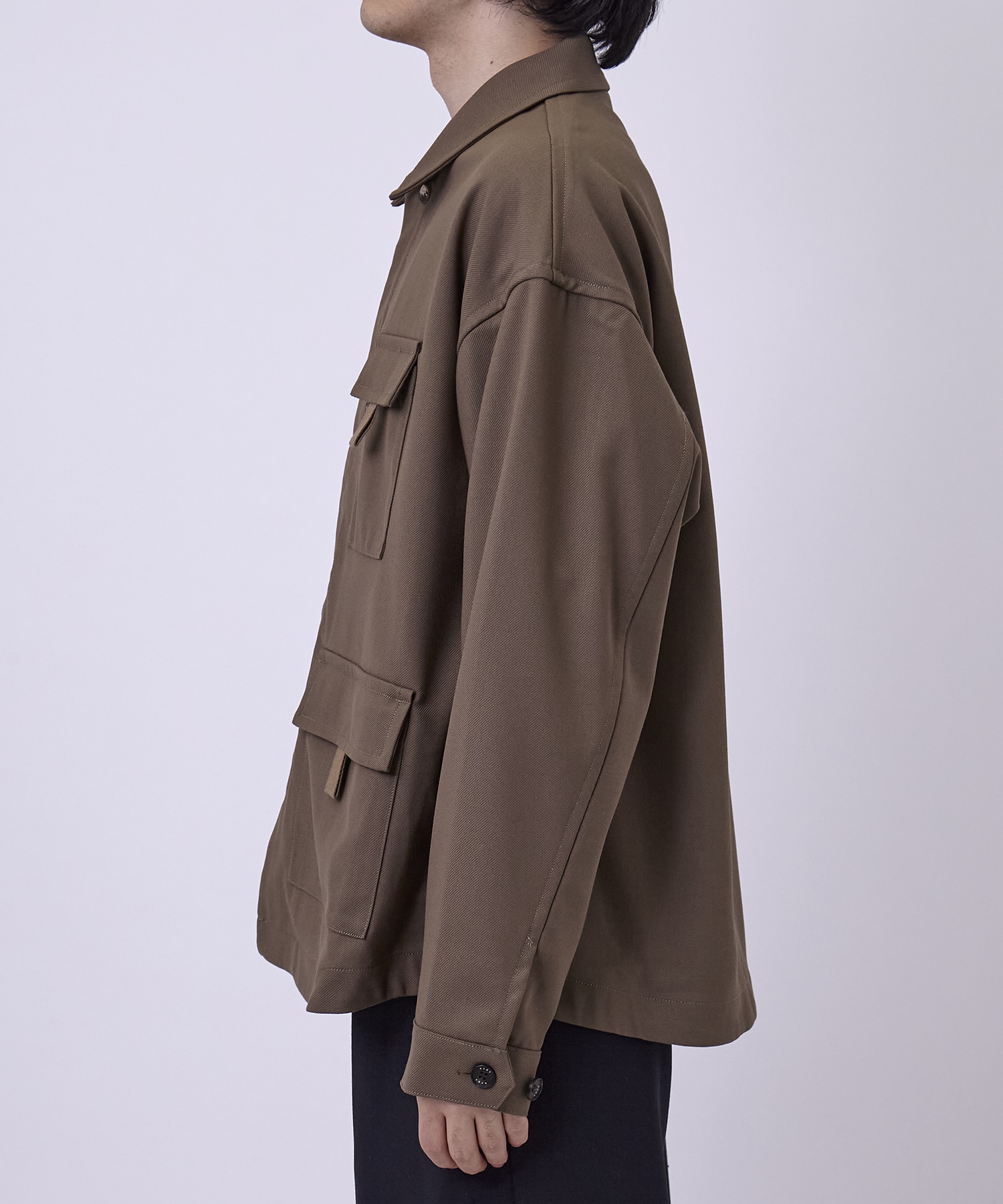 VINTAGE WOOL BDU SHIRT JACKET Name.