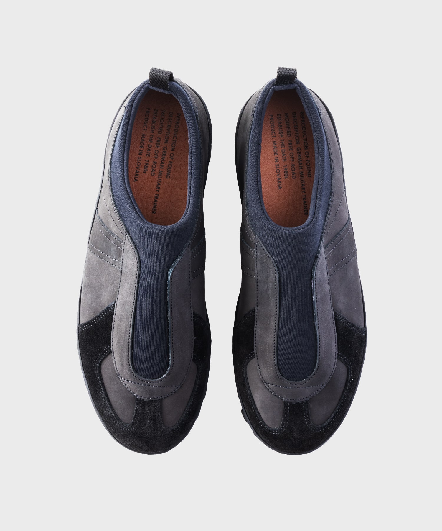 GERMAN MILITARY TRAINER SLIP ON Reproduction of found