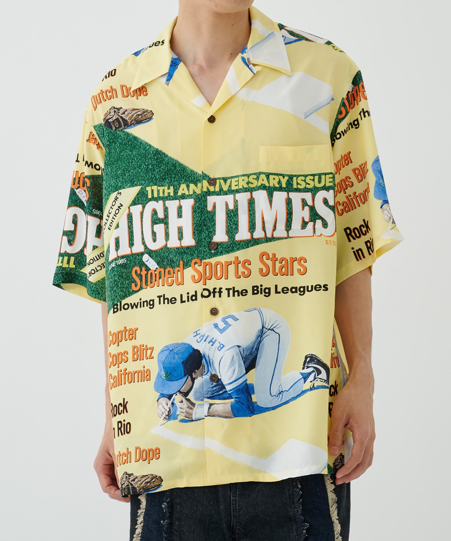 HIGHTIMES / S/S HAWAIIAN SHIRT ( TYPE-4 ) WACKO MARIA