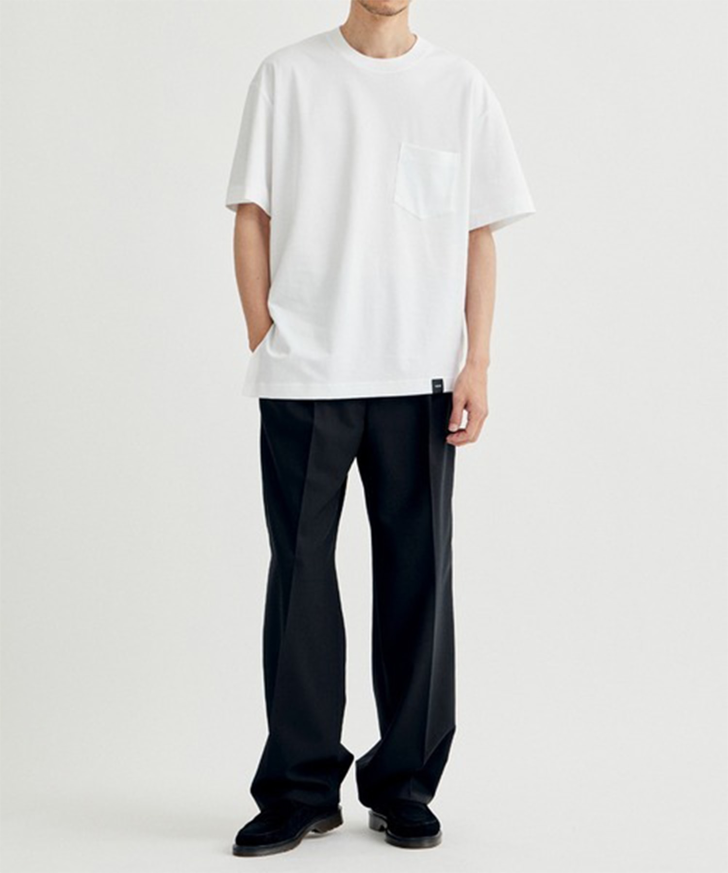 Slit Half Sleeve T UJOH HOMME