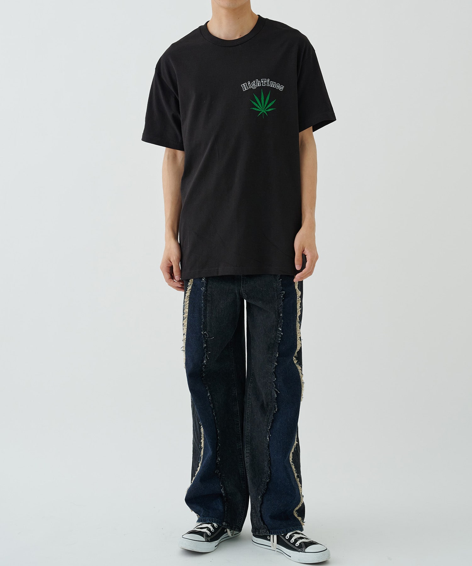 HIGHTIMES / CREW NECK T-SHIRT ( TYPE-2 ) WACKO MARIA