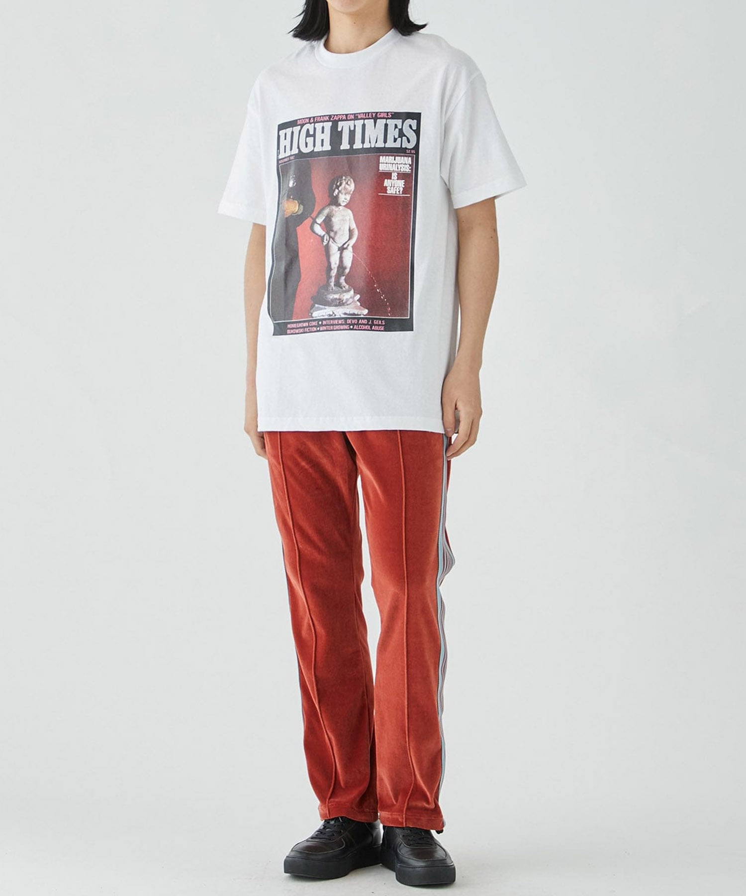 HIGHTIMES / CREW NECK T-SHIRT ( TYPE-3 ) WACKO MARIA
