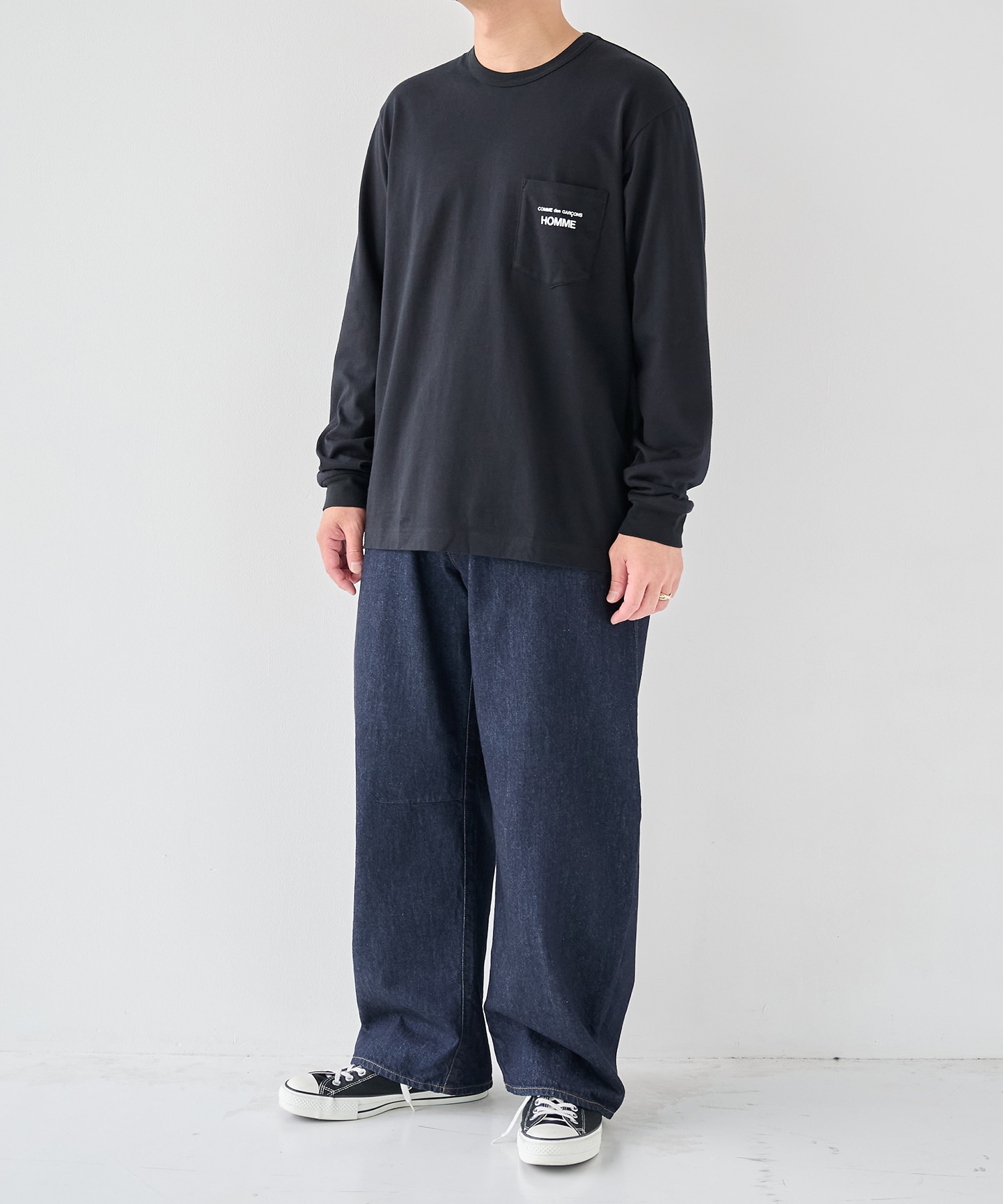HO-T102-051 L/S tee COMME des GARCONS HOMME