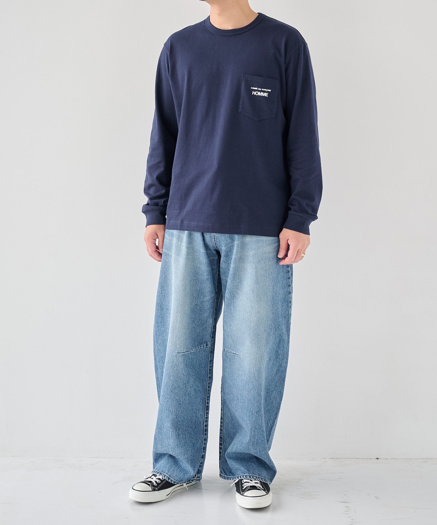 HO-T102-051 L/S tee COMME des GARCONS HOMME