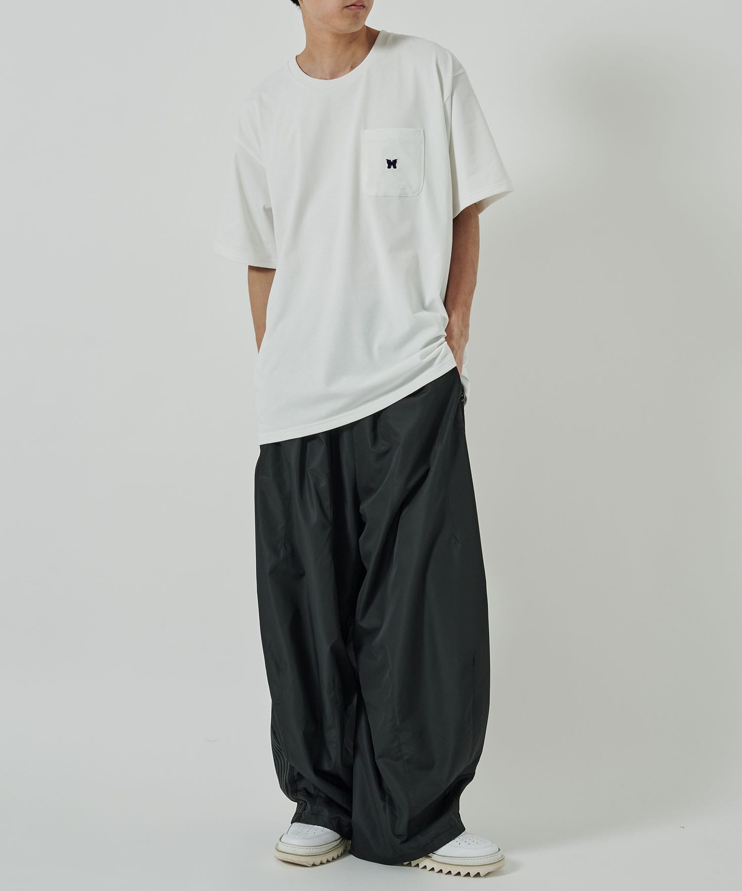 S/S Crew Neck Tee - Poly Jersey NEEDLES
