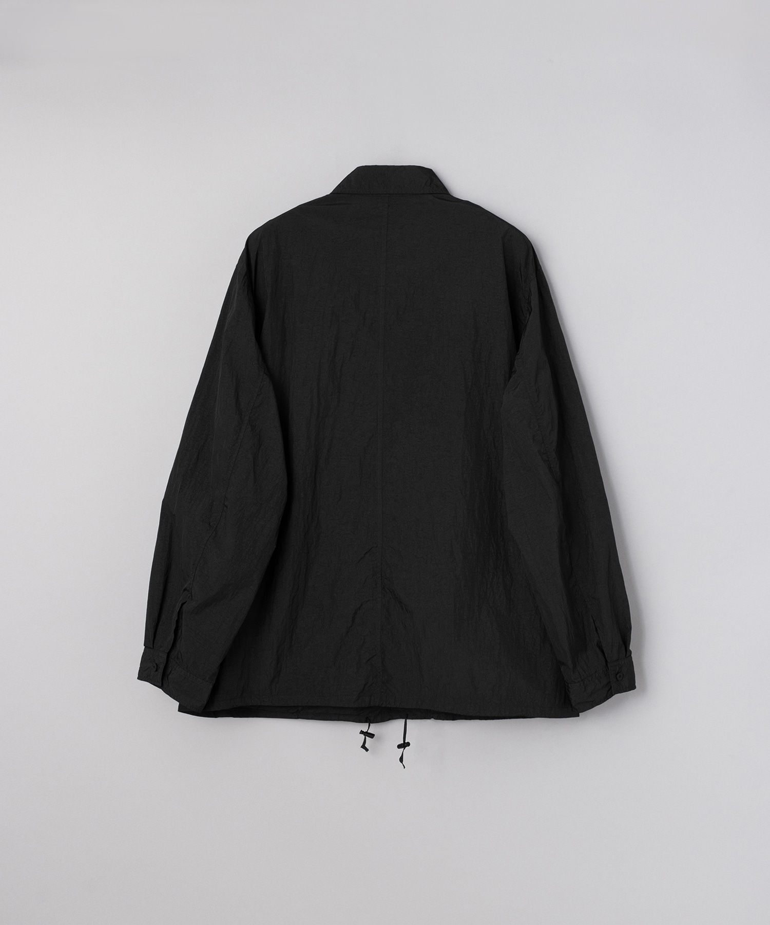 HAND DYED NYLON SHIRT JACKET ATON