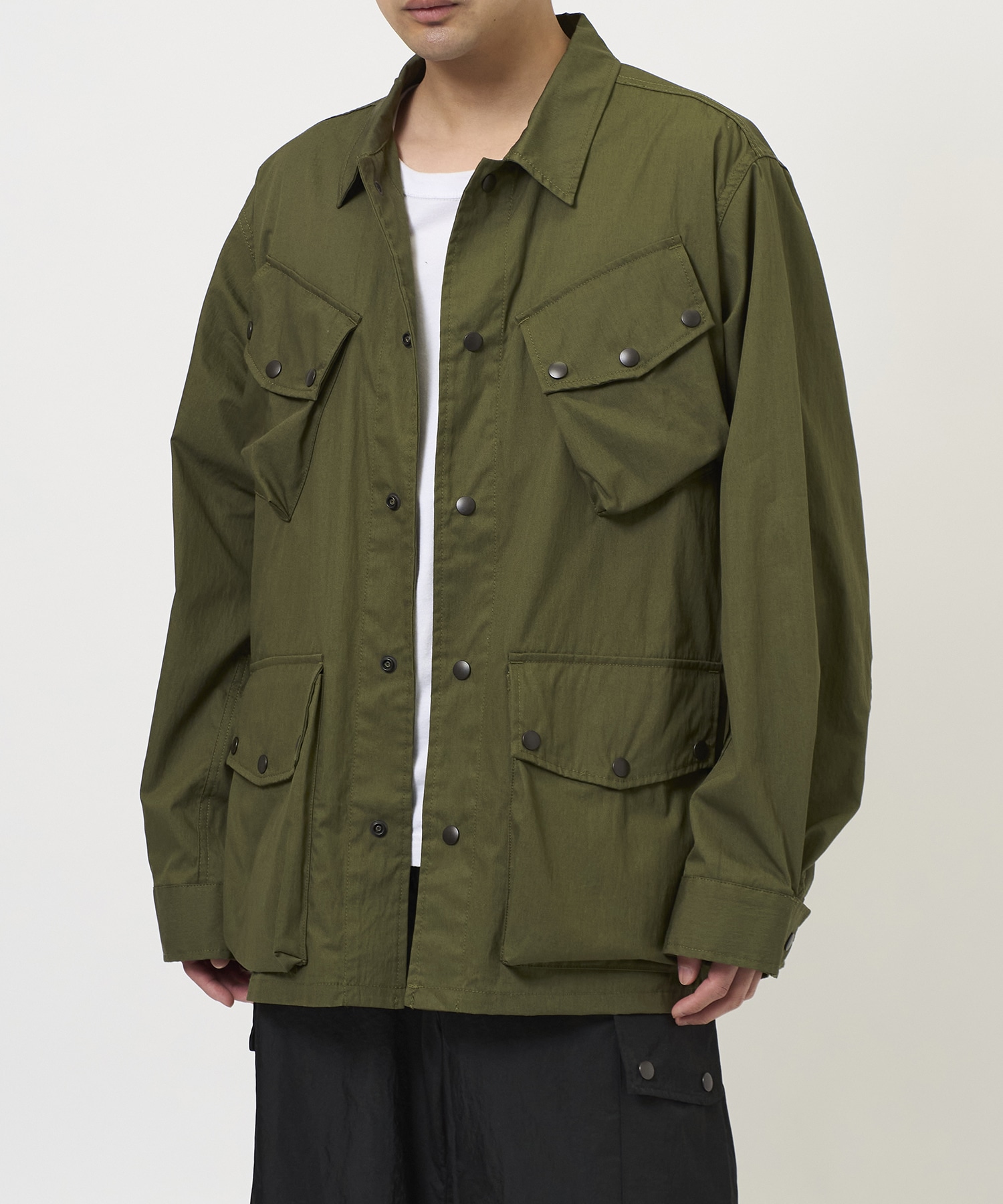 Jungle Fatigue Jacket - C/N Oxford NEEDLES