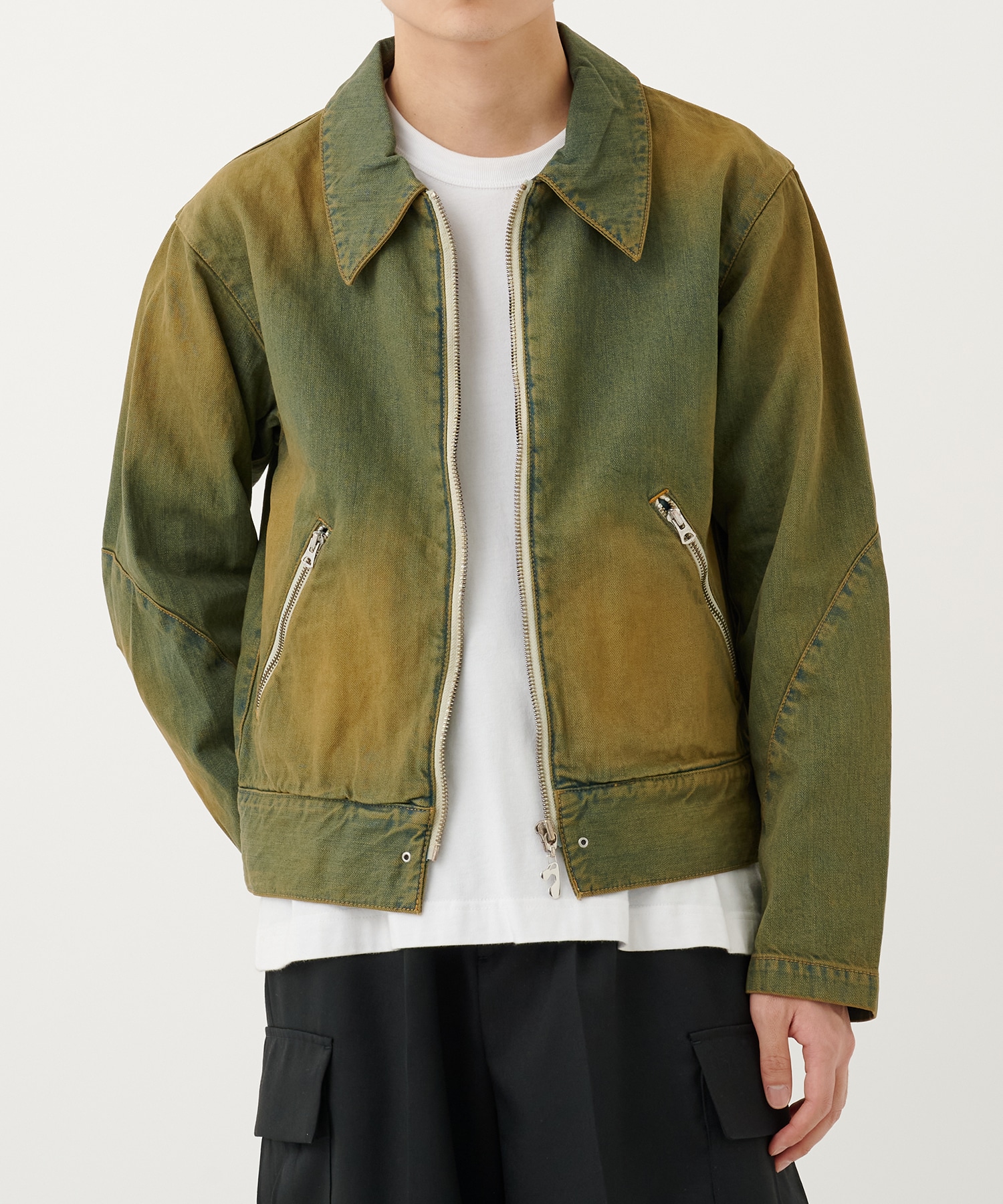 DENIM ZIP JACKET JieDa