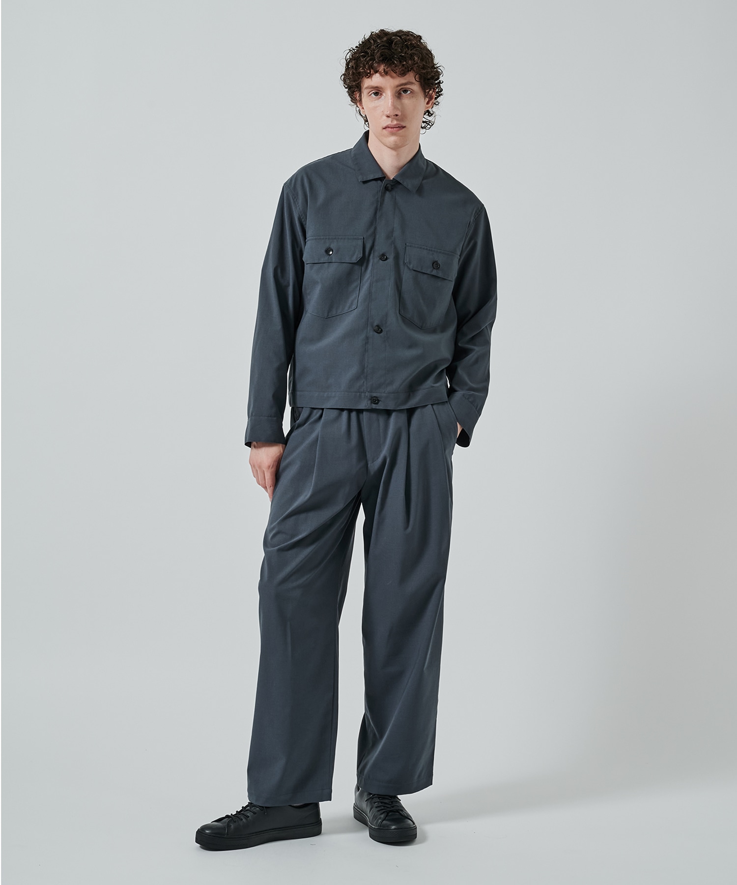 〈別注〉W POCKET SHIRT JACKET MARKAWARE/marka