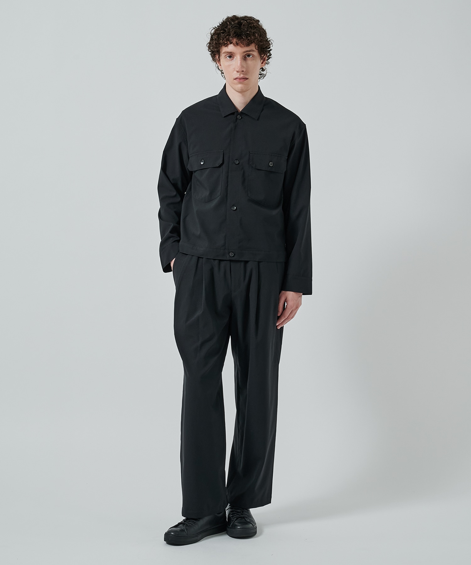 〈別注〉W POCKET SHIRT JACKET MARKAWARE/marka