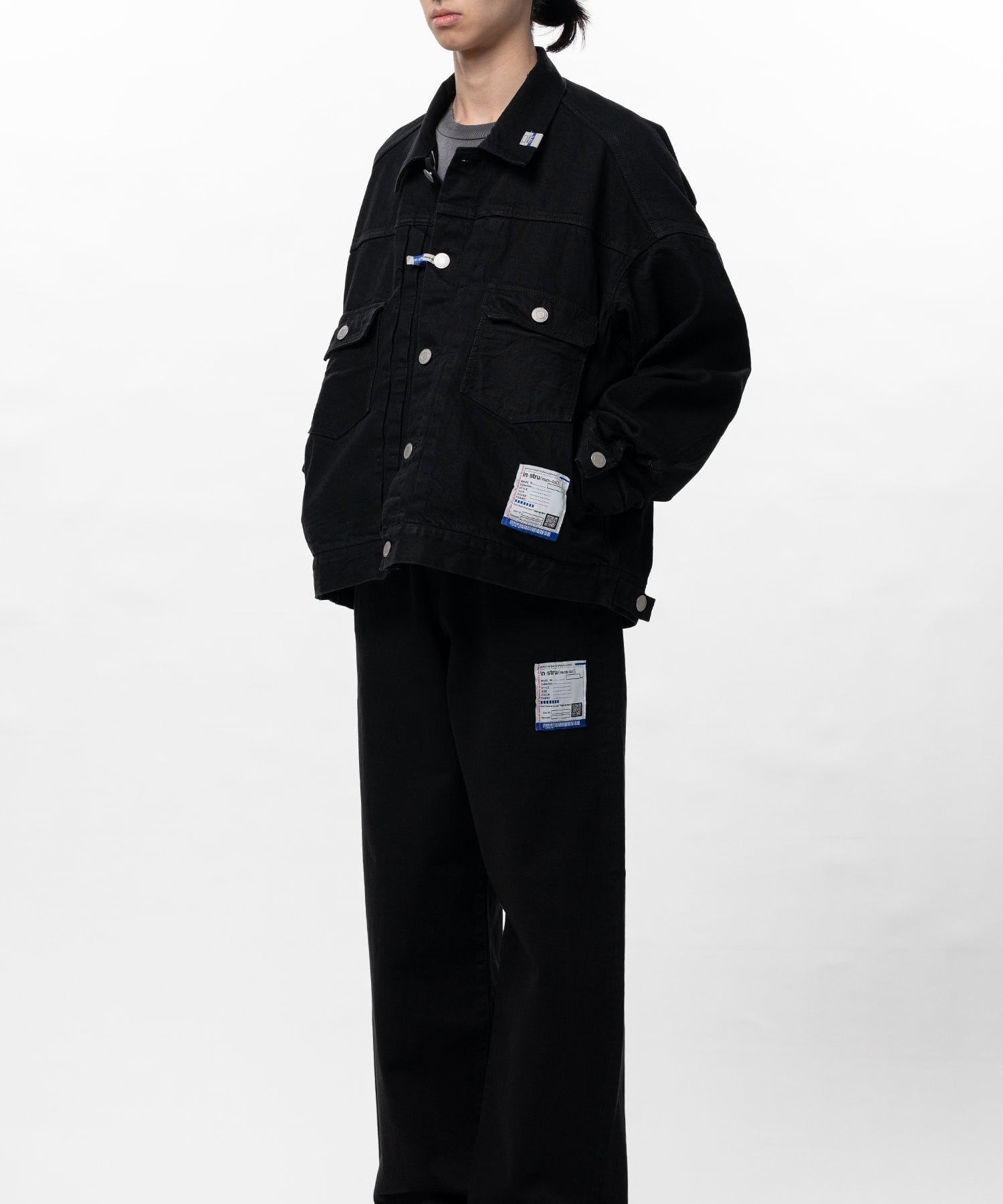 ONE WASHED SELVAGE DENIM JACKET in・stru(men-tal)