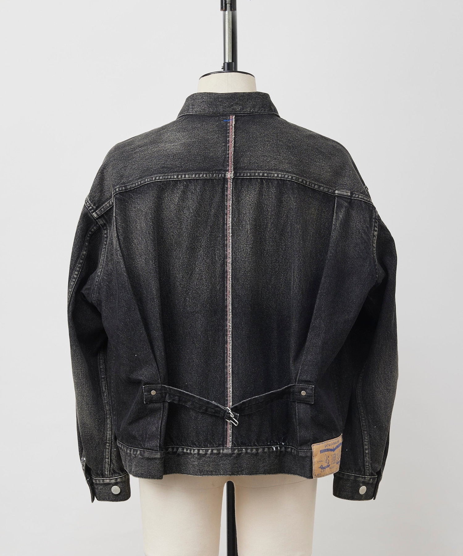 PAINTED ORDINARY CITY JEAN JACKET SHINYAKOZUKA