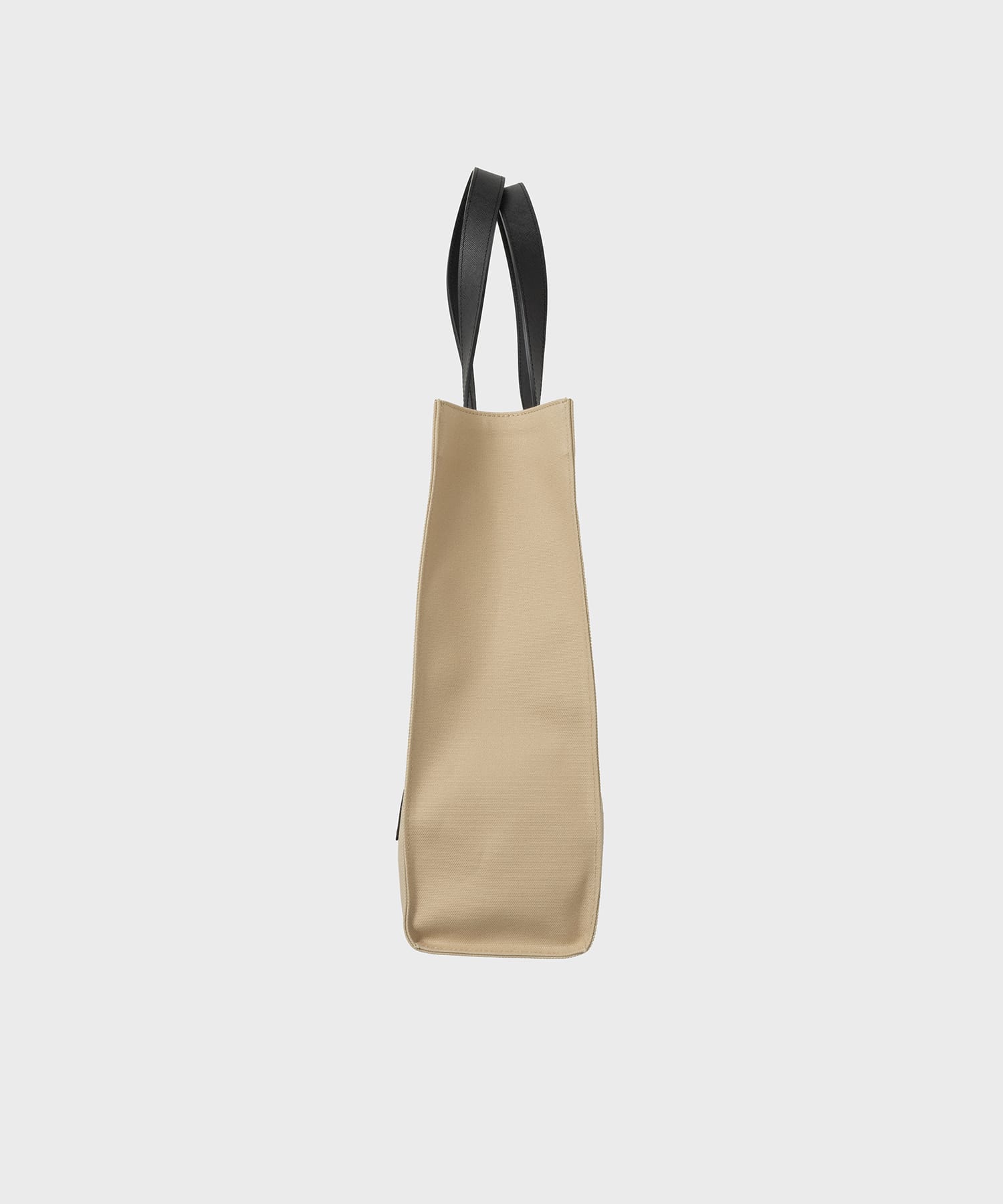 Leather Pocket Canvas Tote CULLNI