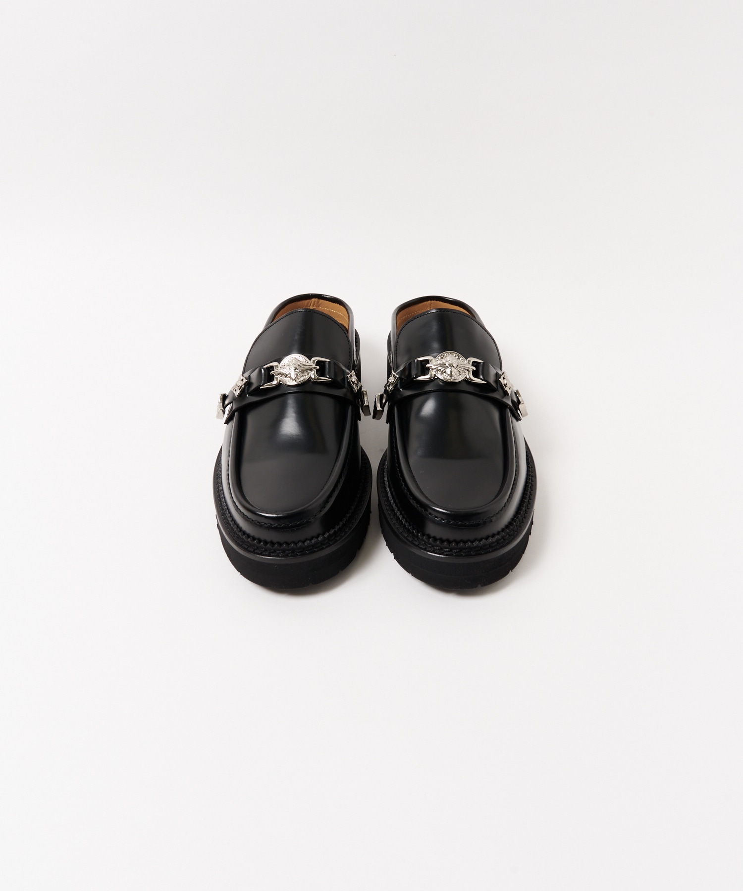 BLACK POLID SHOES TOGA VIRILIS