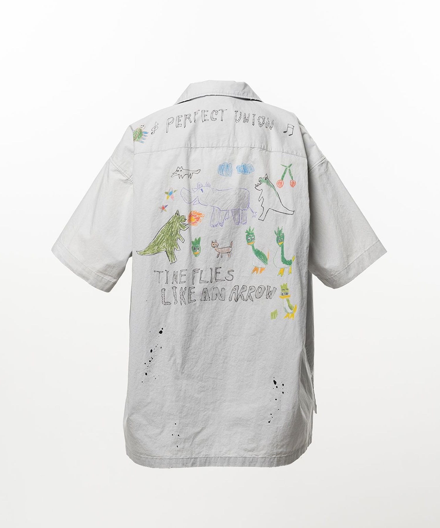 HAND DRAWING H/S SHIRTS Maison MIHARA YASUHIRO