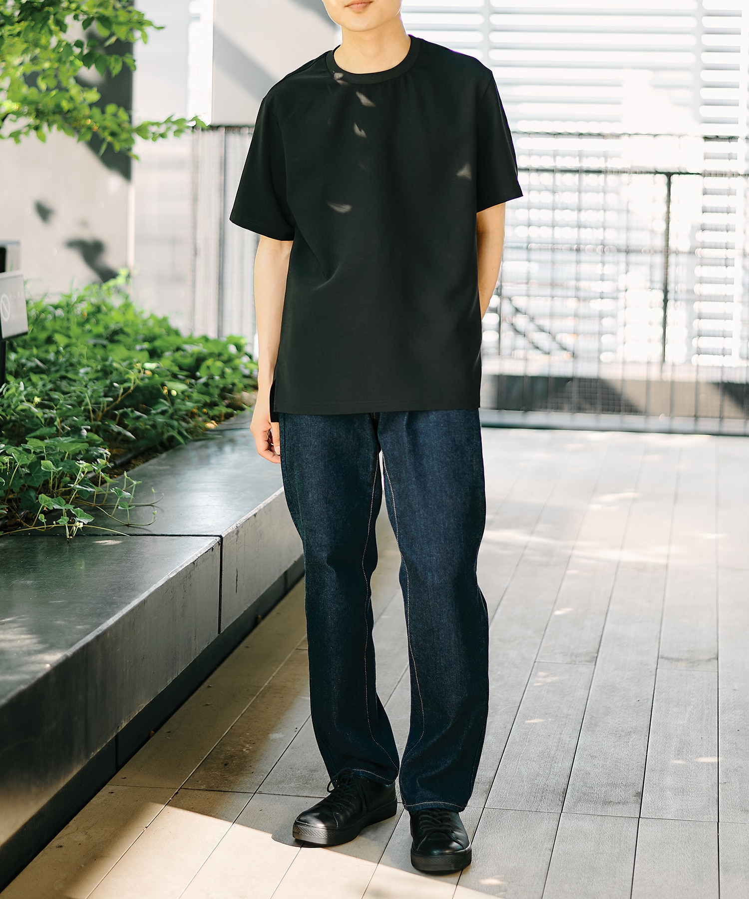 〈別注〉WASHABLE SUPER EASY S/S TEE ATTACHMENT