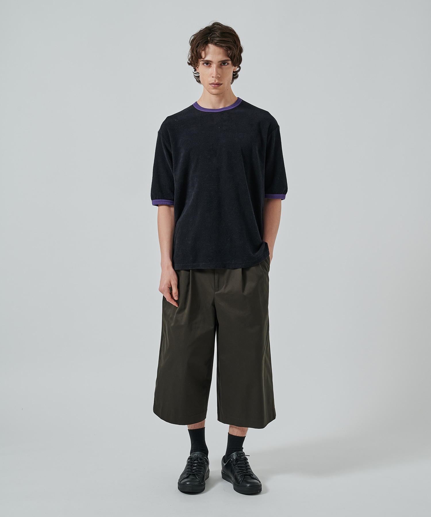 オーガニックコットンパイル / リンガーパイルTEE MARKAWARE/marka