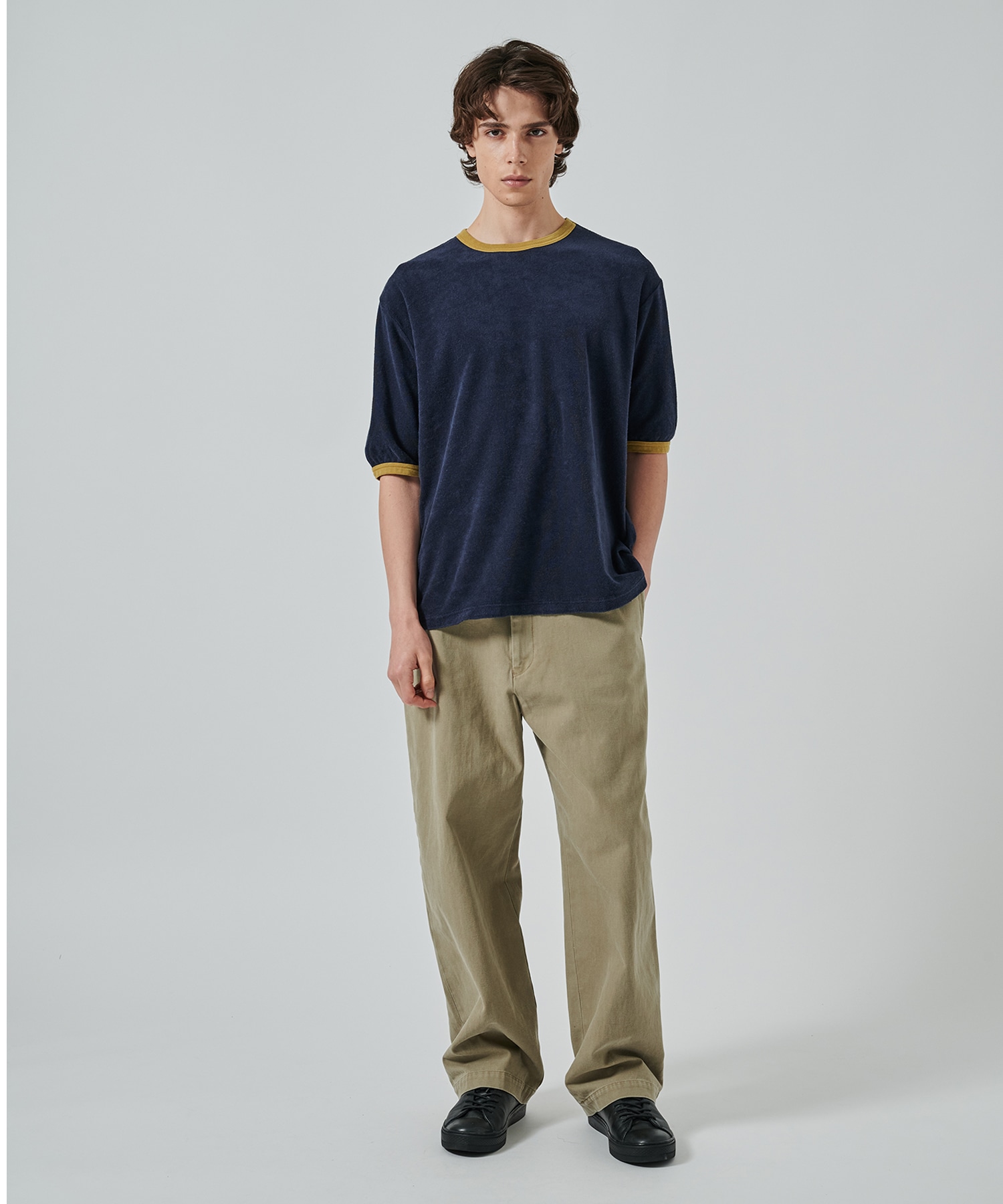オーガニックコットンパイル / リンガーパイルTEE MARKAWARE/marka