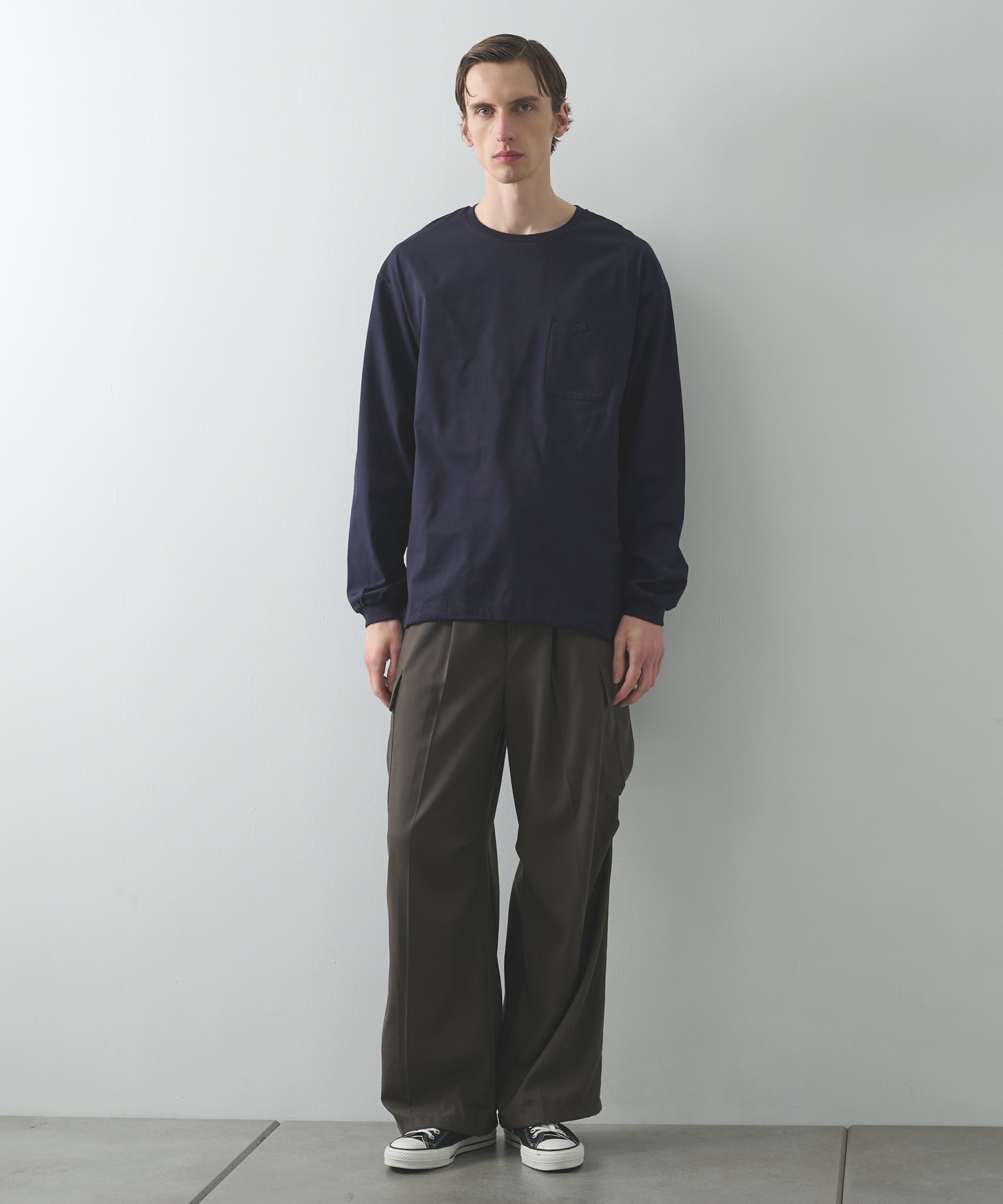【涼しいウール】COOL WOOL CARGO PANTS STUDIOUS