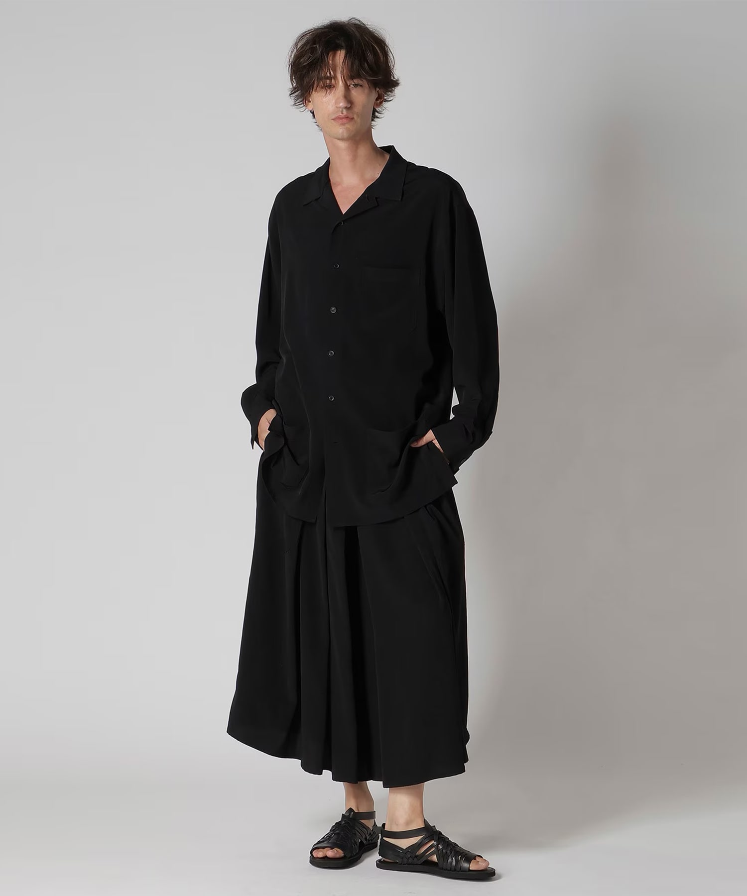 HK-P12-500 HAKAMA PANTS Yohji Yamamoto