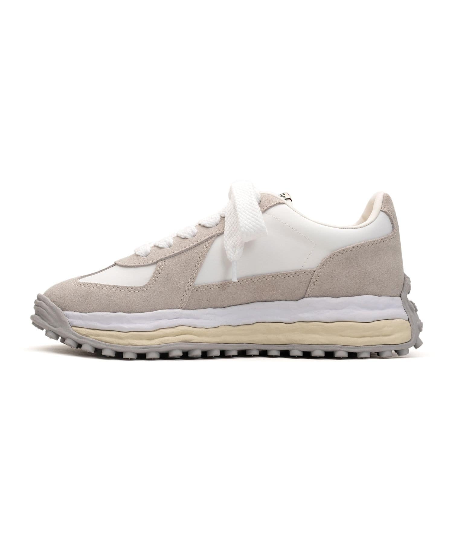 LARRY OG Sole Mix Material Low-top Sneaker Maison MIHARA YASUHIRO