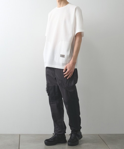 別注 THE LINKED WAFFLE S/S TEE POLIQUANT