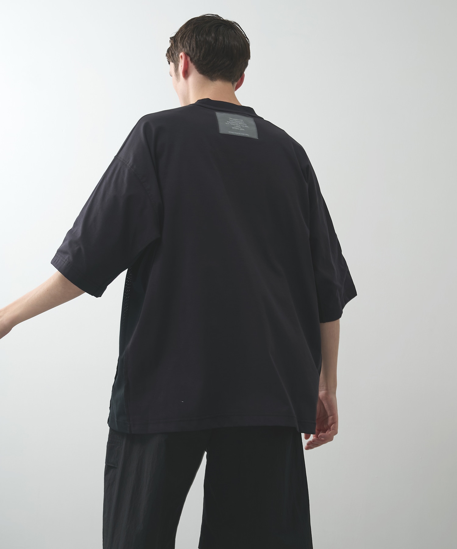 9251-CS53-015 SIDE-PANEL T-SHIRT N.HOOLYWOOD