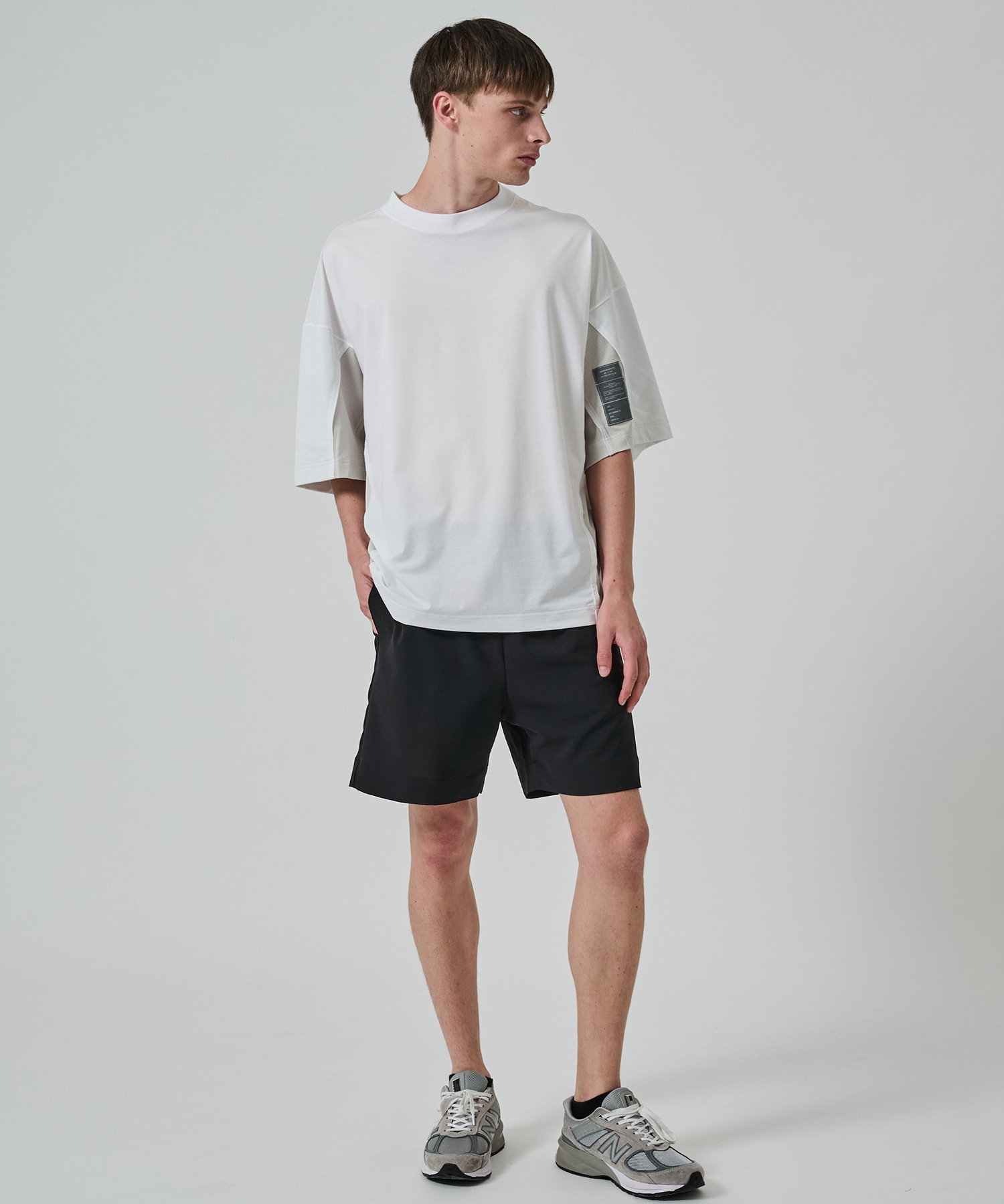 〈別注〉メッシュ切り替えミルスペックTEE N.HOOLYWOOD