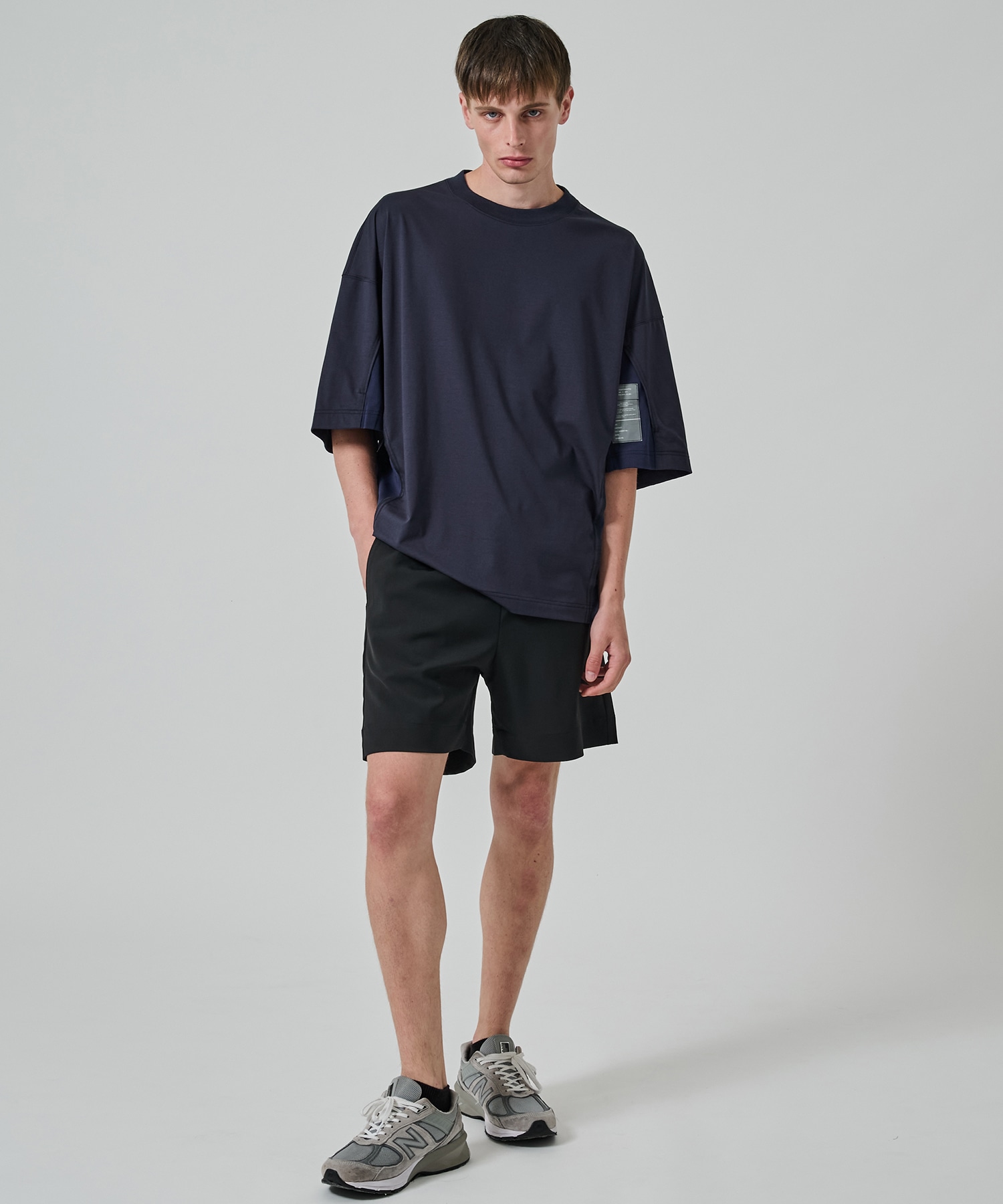 〈別注〉メッシュ切り替えミルスペックTEE N.HOOLYWOOD