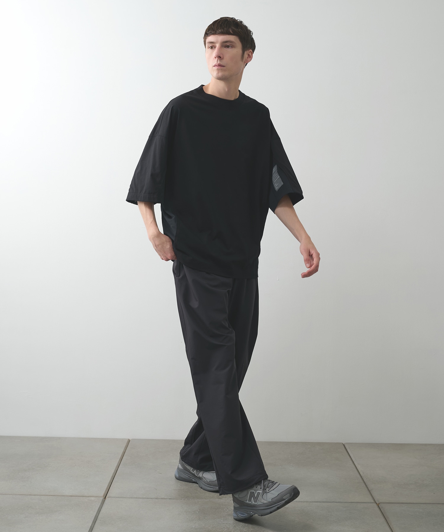 〈別注〉メッシュ切り替えミルスペックTEE N.HOOLYWOOD