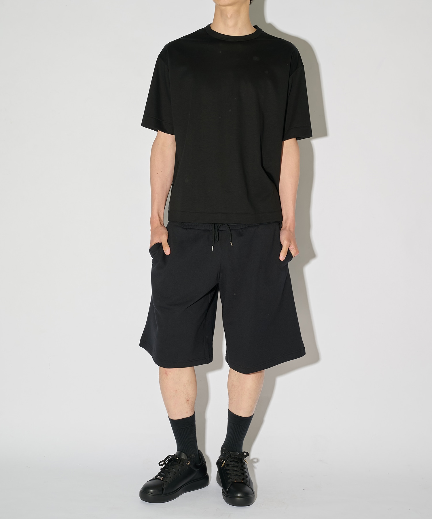 別注SWEAT TUCKED SHORTS JOHN LAWRENCE SULLIVAN