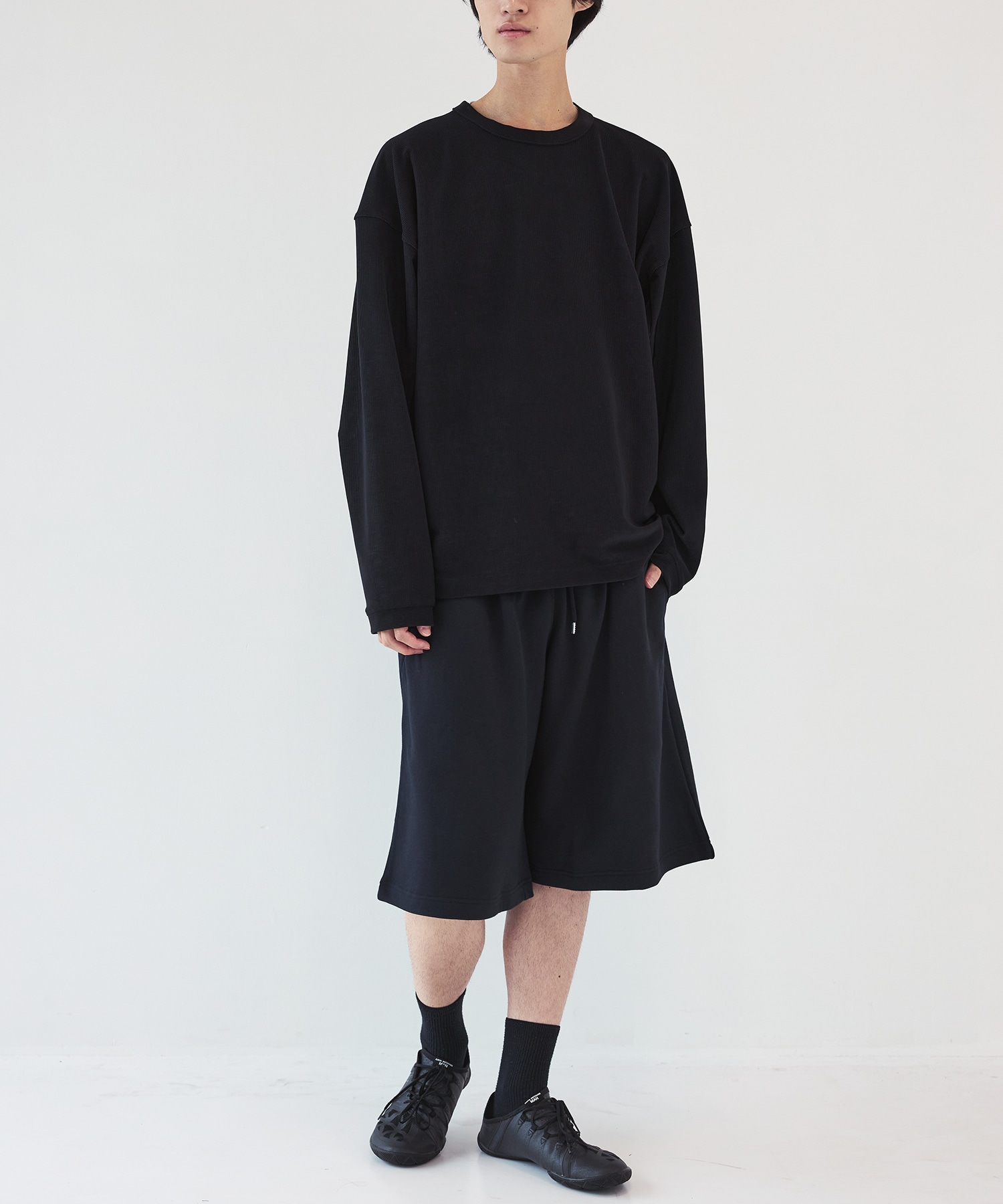 別注SWEAT TUCKED SHORTS JOHN LAWRENCE SULLIVAN