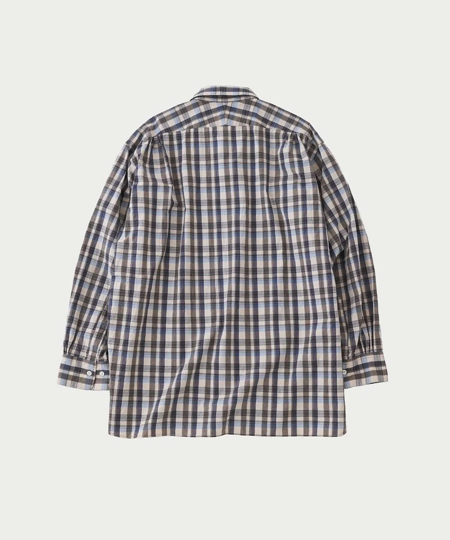 REGULAR COLLAR L/S CHECK SHIRTS URU TOKYO