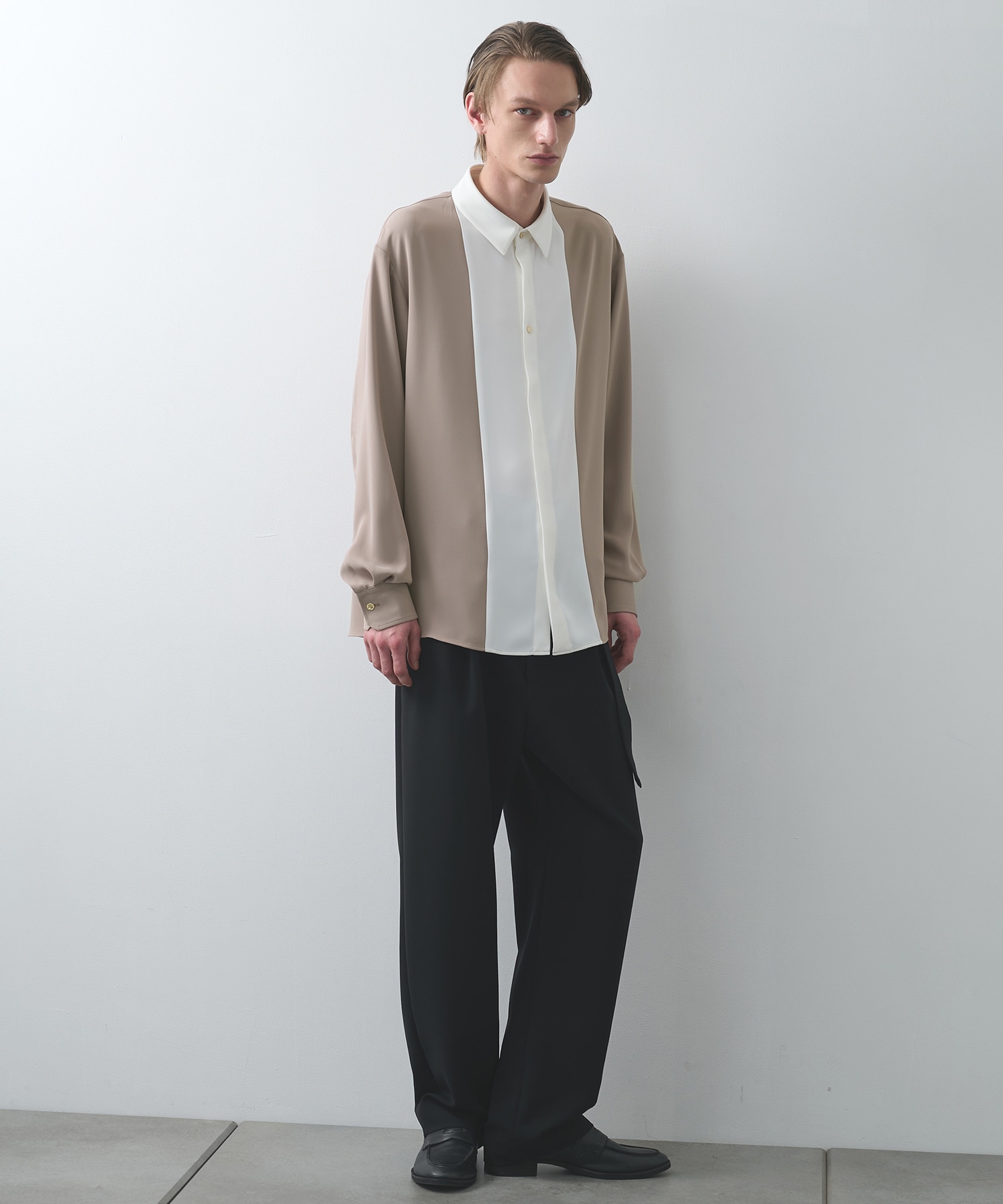 別注 Bi Color Shirt CULLNI