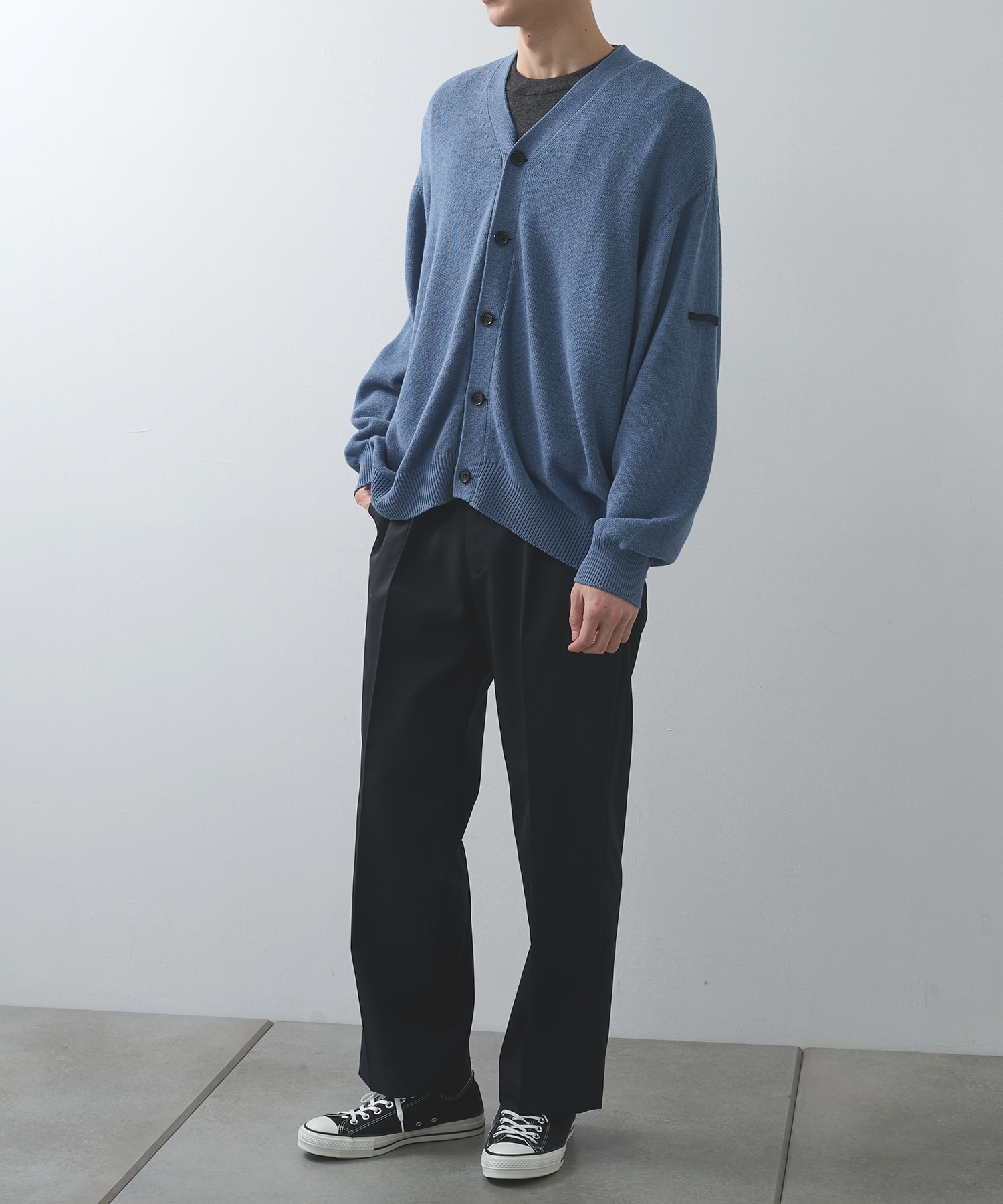 別注 LIGHT KNIT CARDIGAN N.HOOLYWOOD
