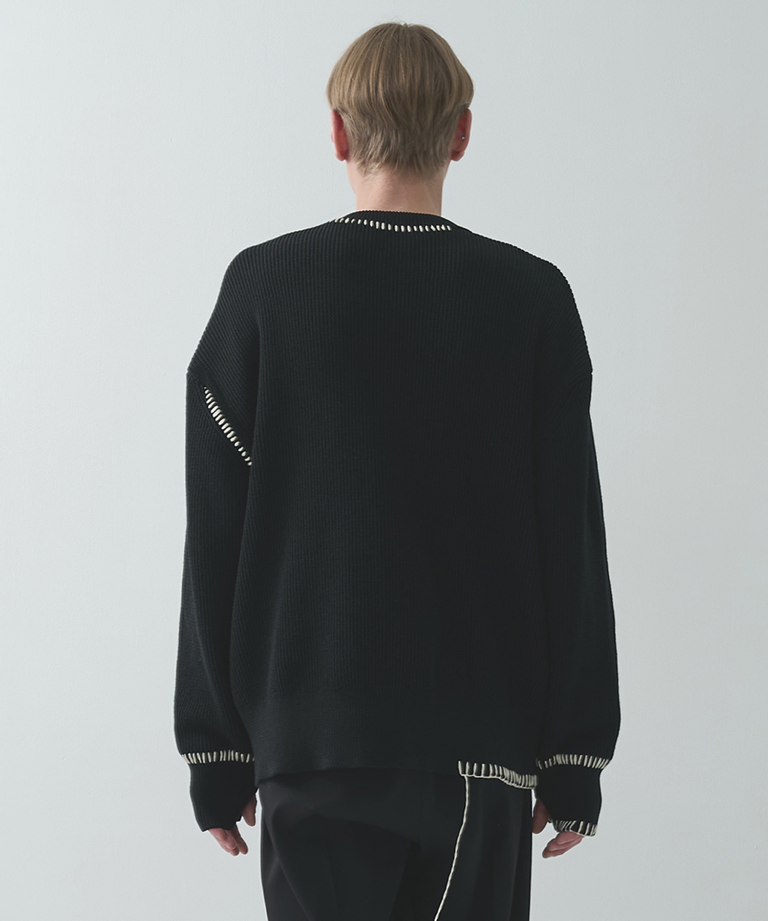 別注OFFICE CREW CARDIGAN OUAT