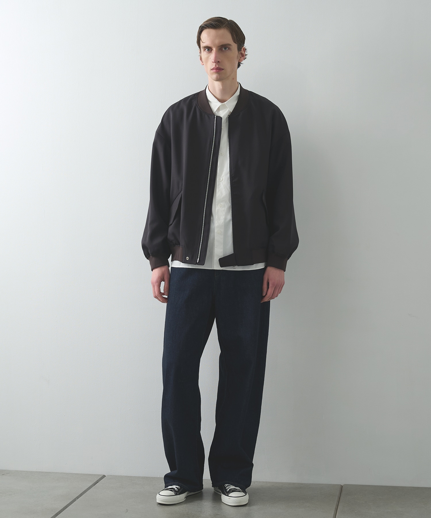 BAP WOOL BOMBER JACKET STUDIOUS