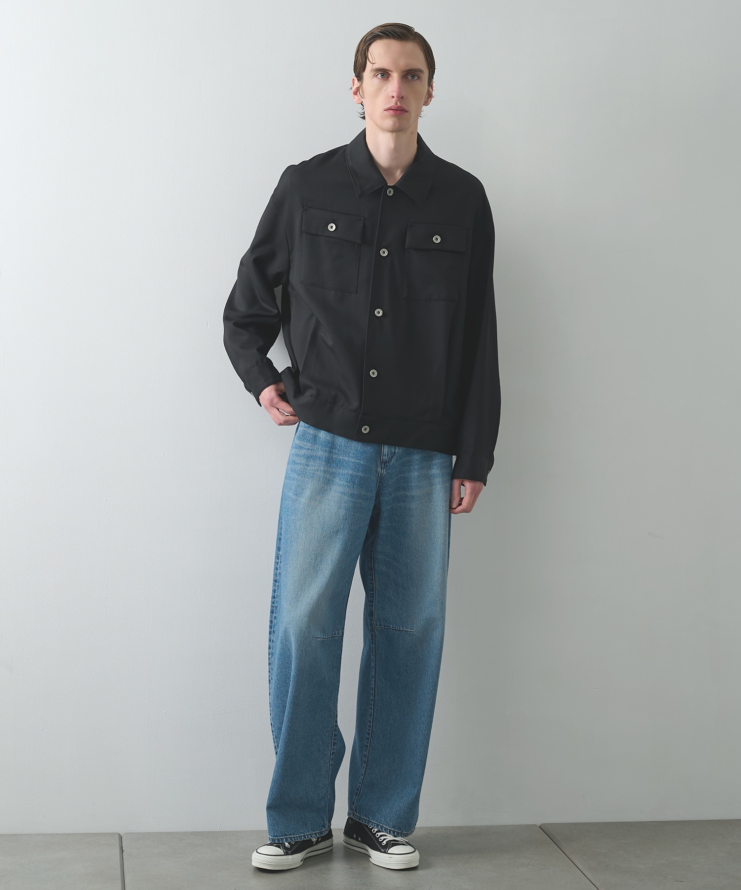 BAP WOOL TRUCKER JACKET STUDIOUS